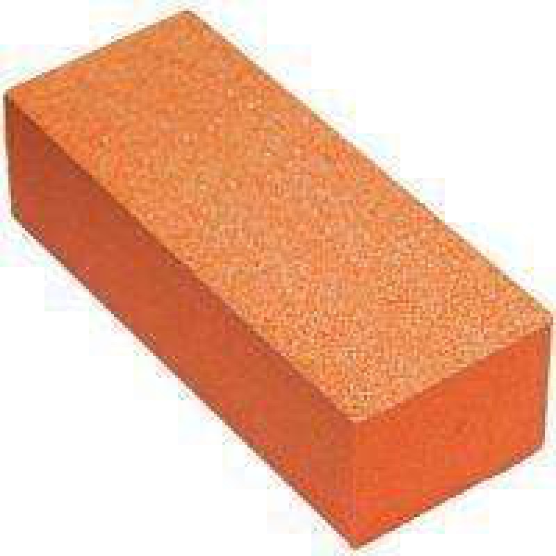 Cre8tion Buffer 3-Way Orange Foam, White Grit 80.100, 500 pcs/box, 06029 KK1217